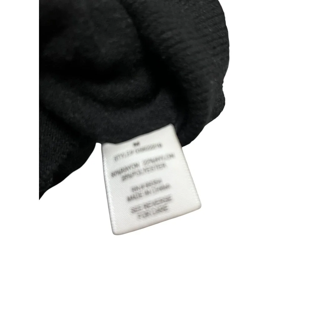 Madison + Hudson  Black White Dolman Sleeve Sweater M Office Siren Academia